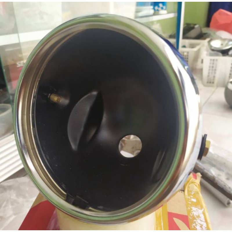 Batok lampu CB 125 full besi mirip ori pnp reflektor depo autopal 5,7 inch