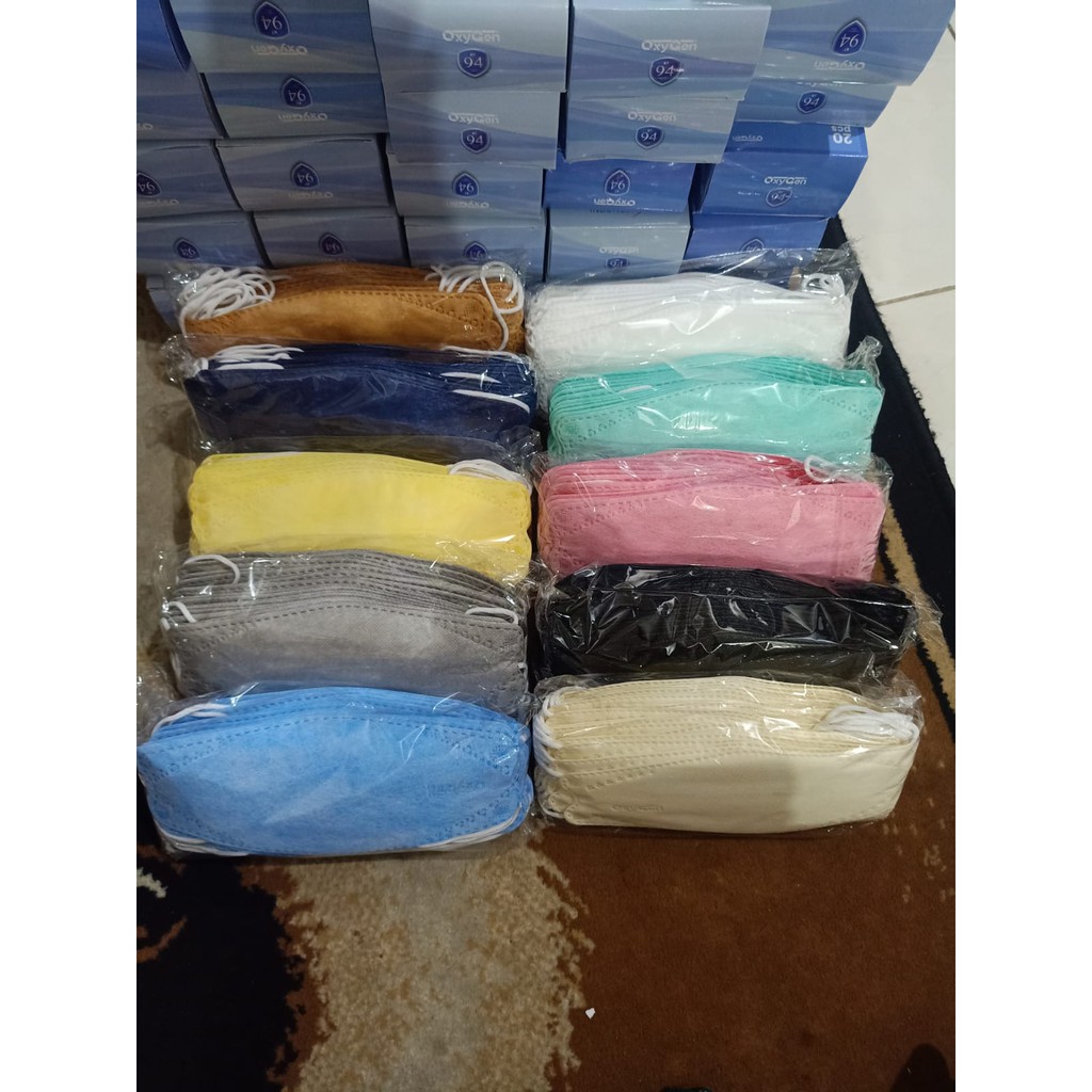 Masker Oxygen KF94 20pcs 4ply (ORIGINAL )