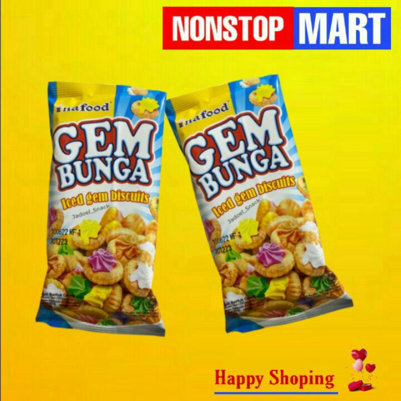 

GEM BUNGA 2000 renceng isi 10 bungkus