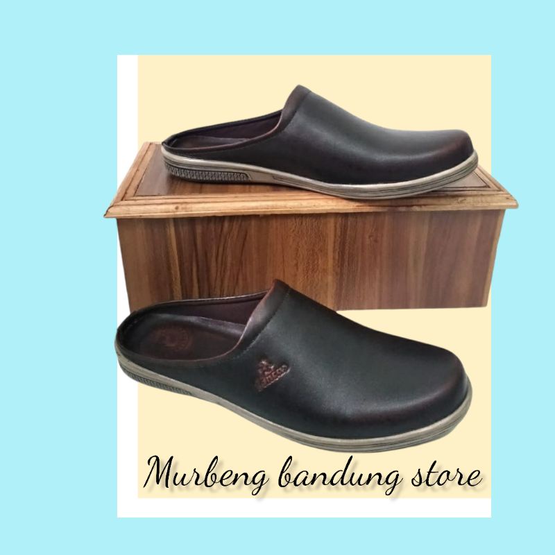 sandal bustong pria asli kulit terbaru &amp; termurah