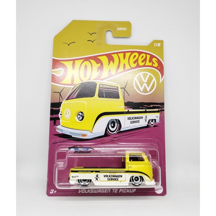 Must Have Hotwheels Hw Volkswagen T2 Pickup Kuning Vw Series Terbaru
