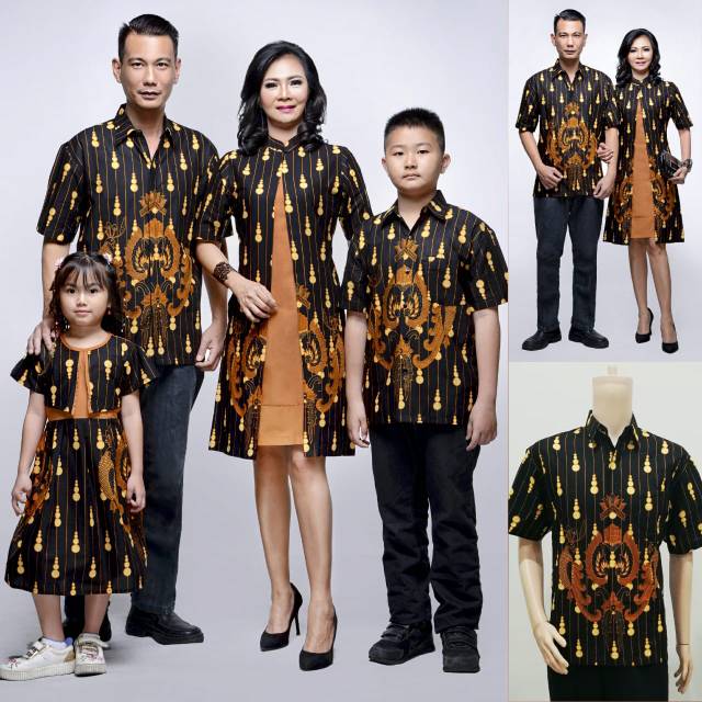  Couple  dress family bahan katun solo  Couple  keluarga  