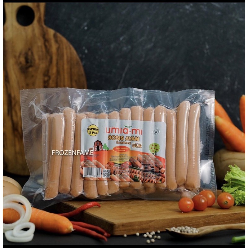 

SOSIS AYAM UMIAMI 1kg (HANYA BISA AREA BANDAR LAMPUNG)