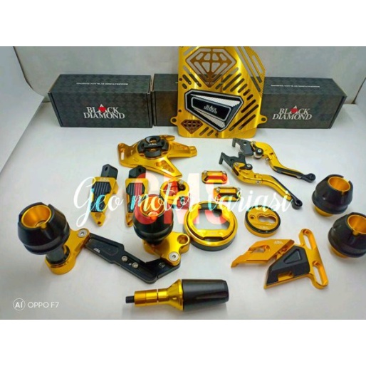 Paketan Variasi merk Black Diamond All New Nmax