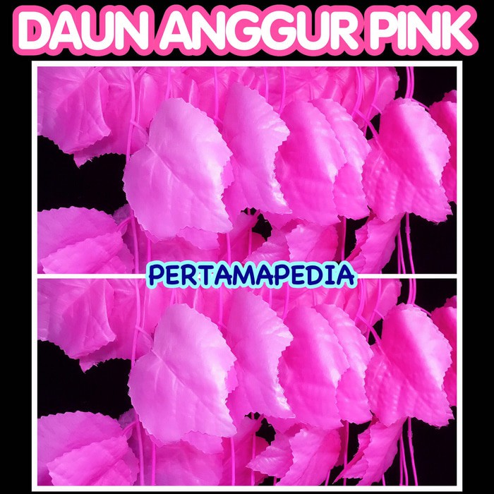 PROMO DAUN DEKORASI / DAUN GANTUNG/ DAUN SINTETIS/ DAUN PINK/ AQUARIA BERKUALITAS