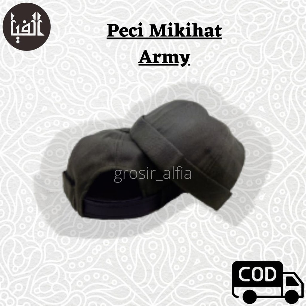 Peci Mikihat Songkok UAS Kopiah Hijrah Peci Gaul