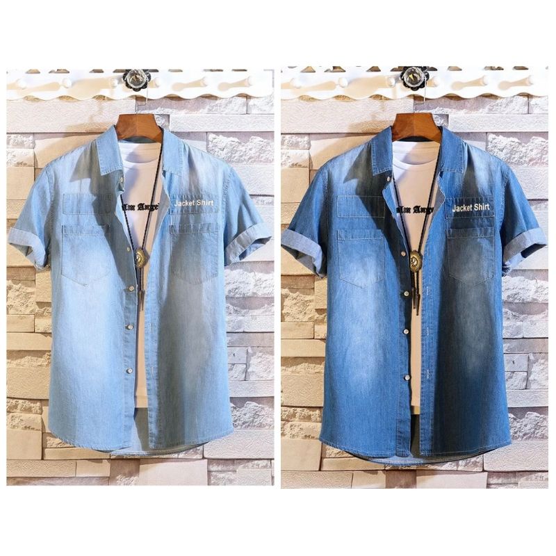 kemeja jeans MARK_nt by BOOM COLLECTION