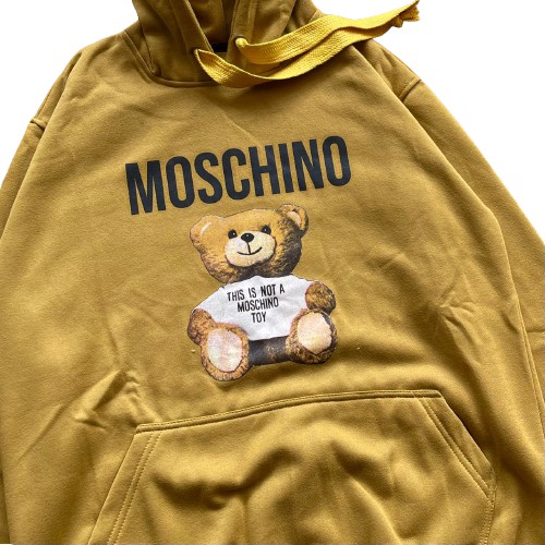 Jaket Sweater Hoodie TEDDY BEAR – Mustard Edition Fashion Trendy Casual Pria Good Brand Quality Styl