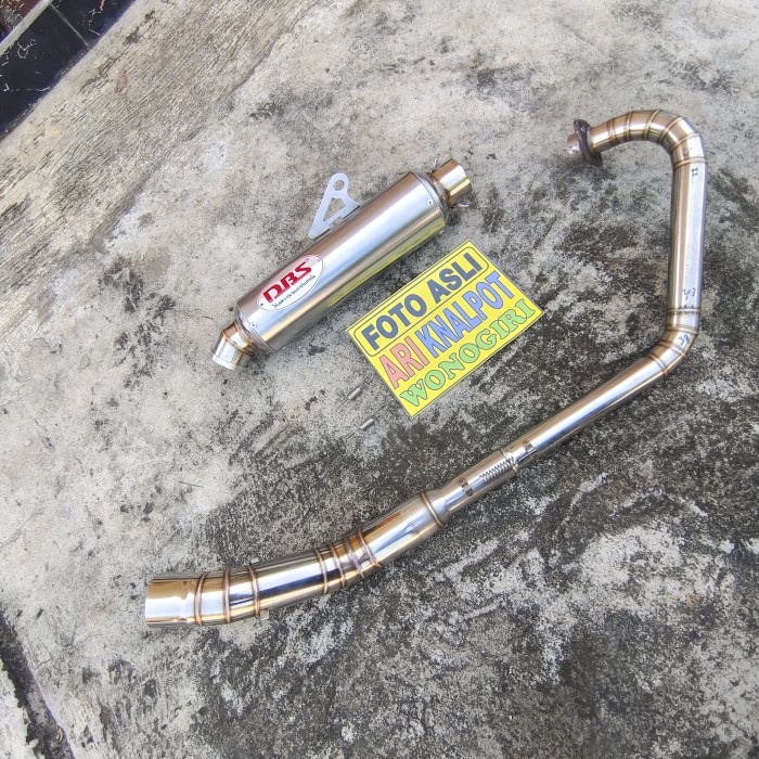 TERLARIS KNALPOT DBS JENONG CACING CBR150R CB150R OLD CB150R NEW GTR SONIC WRX GP5