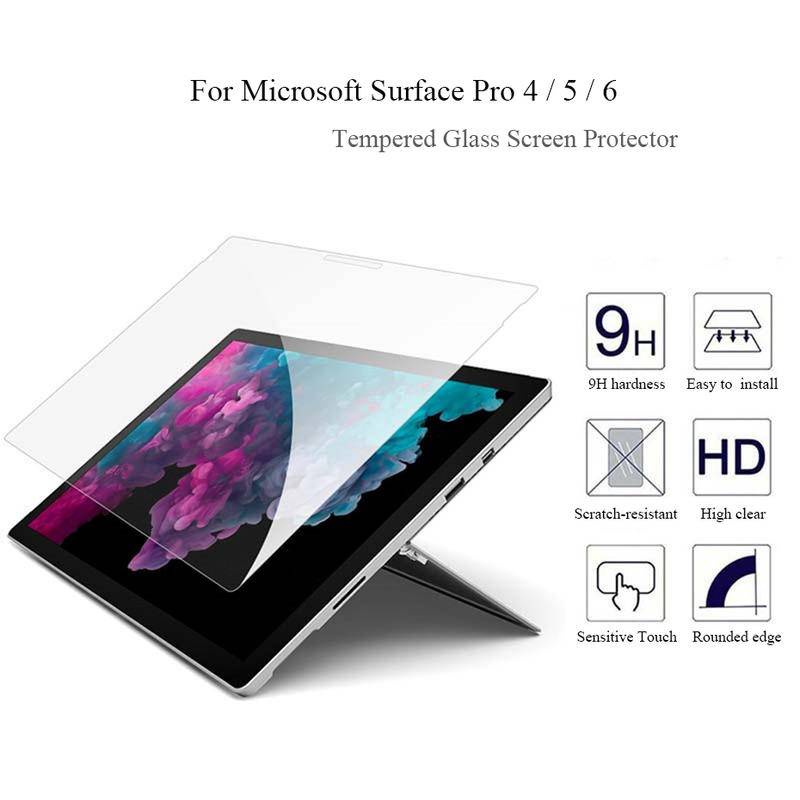 1pc Pelindung Layar Tempered Glass Anti Blue Untuk Microsoft Surface book Laptop 1 2 3 13.5 Inch Pro 4 5 6 7x2021 13 12.3 GO 2 3 10.5 10.0