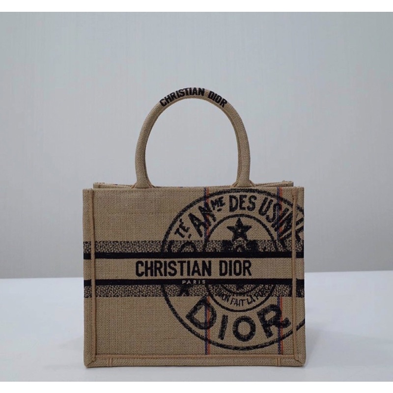 dior tote book beige canvas new 2022 best quality 1:1