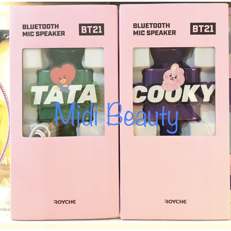 Ready BT21 Baby Bluetooth Microphone Speaker Karaoke