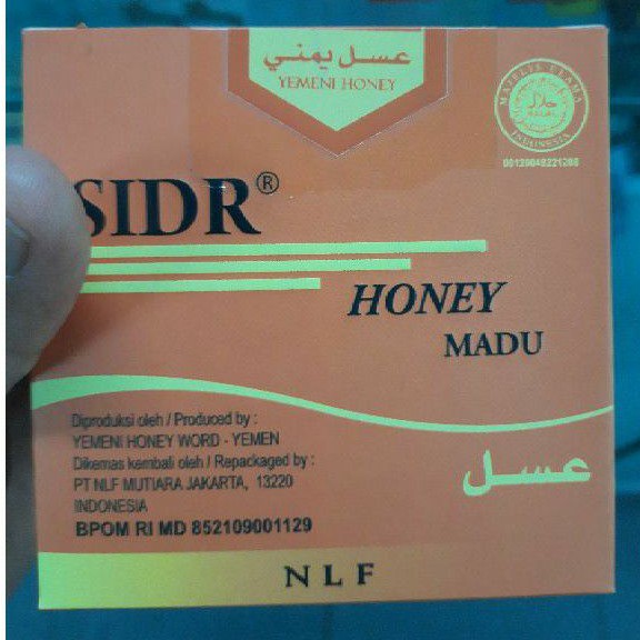 

Madu Sidr NLF 250 Gram (Sidr Honey) Original (Khusus Ojek Online)