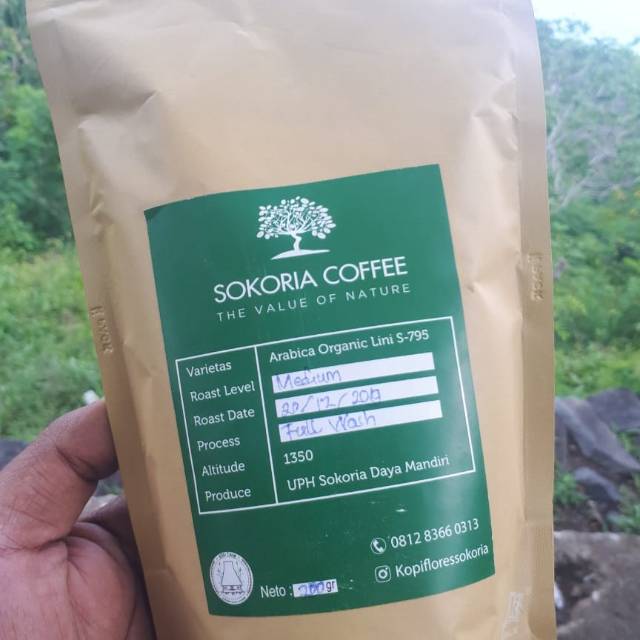 

Sokoria Coffe arabika Bajawa 250gram