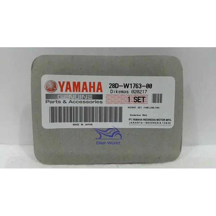 roller set mio 28d w1763 yamaha genuine parts