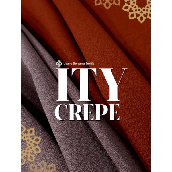 Bahan Kain | Bahan Kain Meteran | Kain ITY CREPE PREMIUM QUALITY