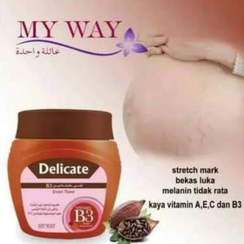 New Delicate my way Botol Tube