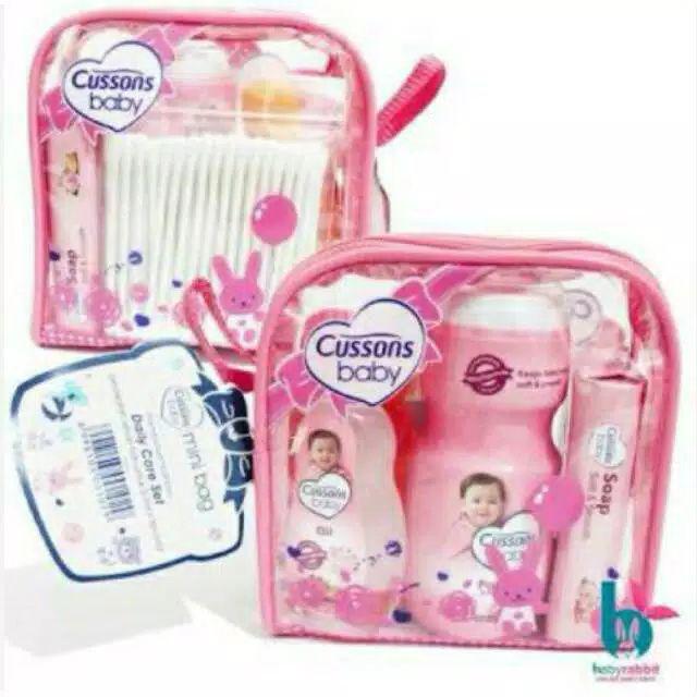 Cussons Baby Mini Bag/Baby gift/Kado lahiran/Kado Bayi-Pink