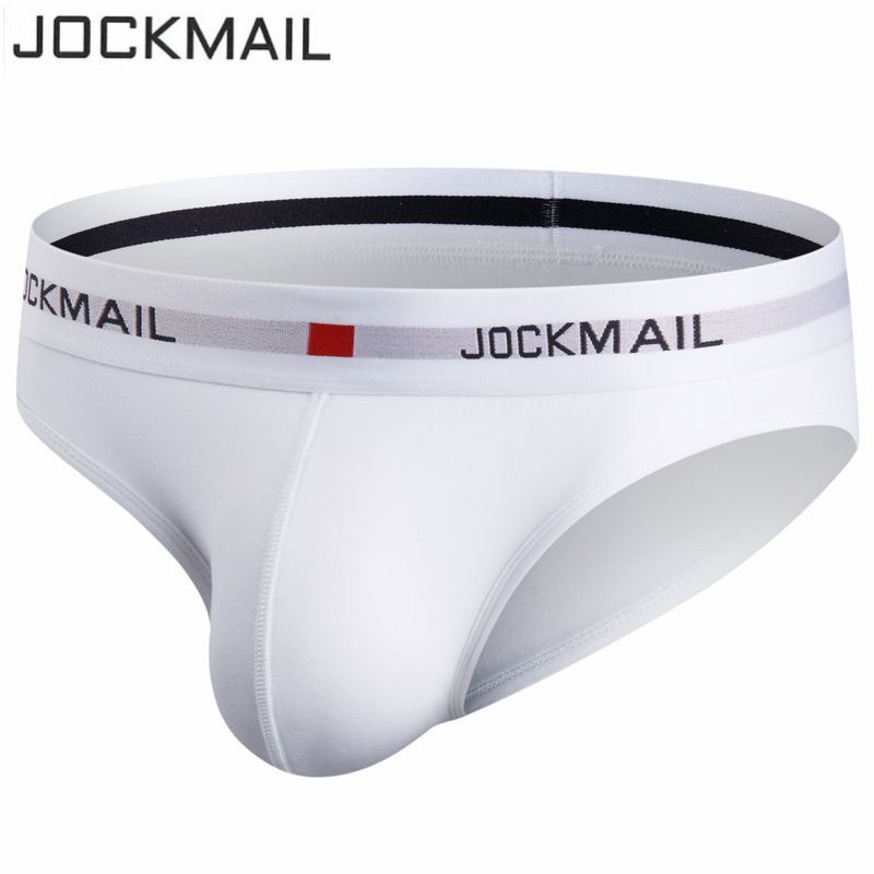 JOCKMAIL 2020 New Brand Gay Men Underwear Briefs Jockstrap Breathable Summer Underpants sexy men bik