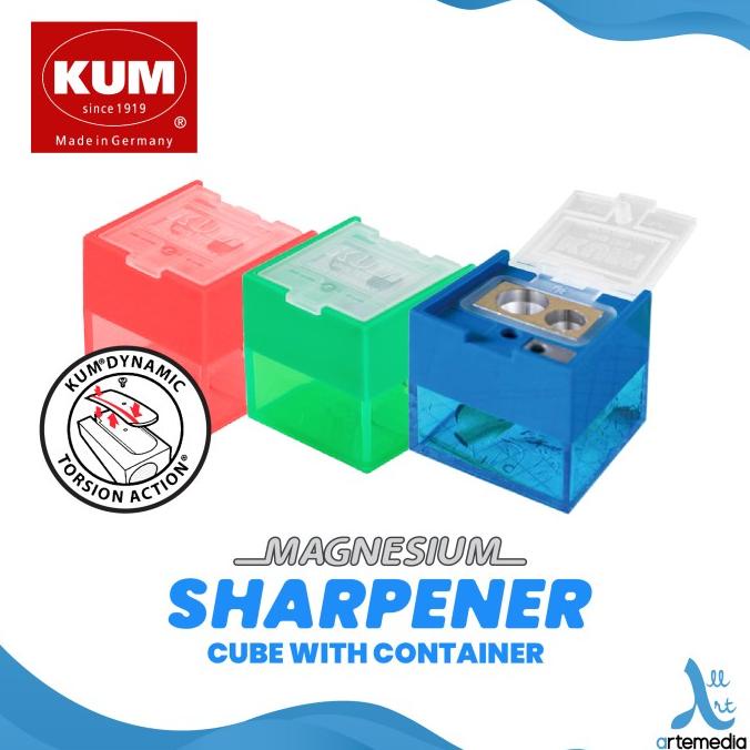 

Rautan Pensil KUM Sharpener Magnesium Cube Container