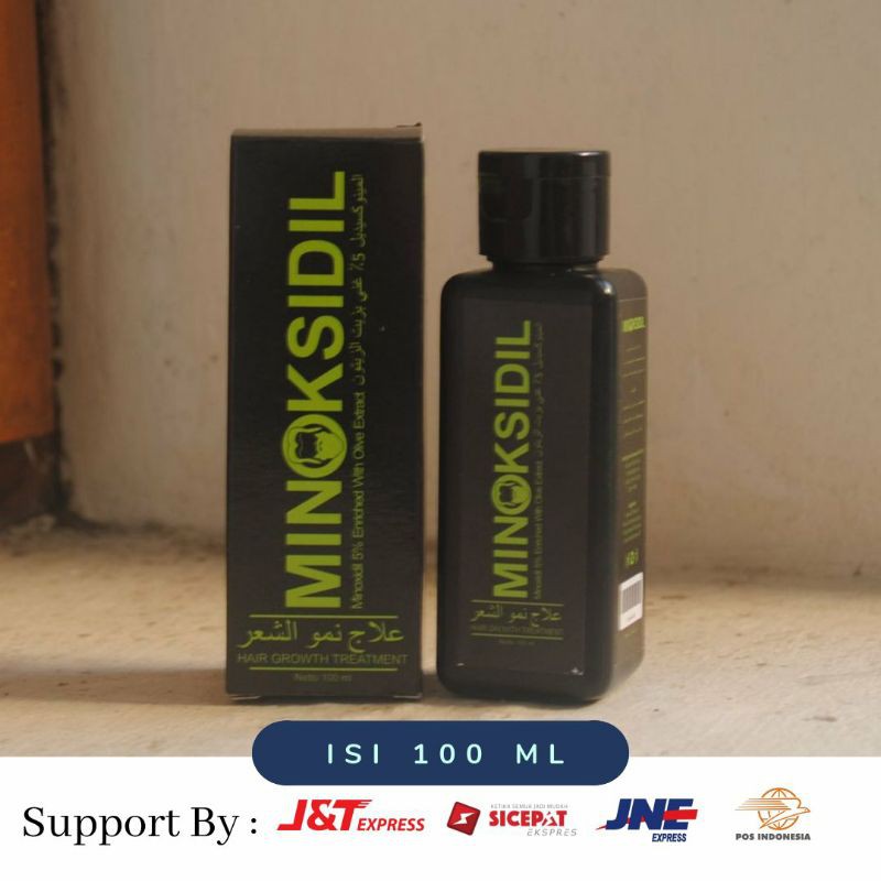 Minoxidil 5% Asli Minoksidil Penumbuh Brewok Ampuh Terbukti 100 ml