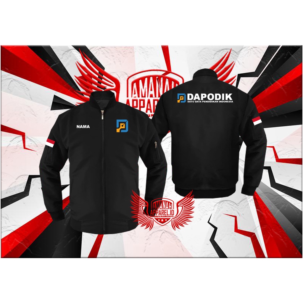jaket bomber dapodik Distro