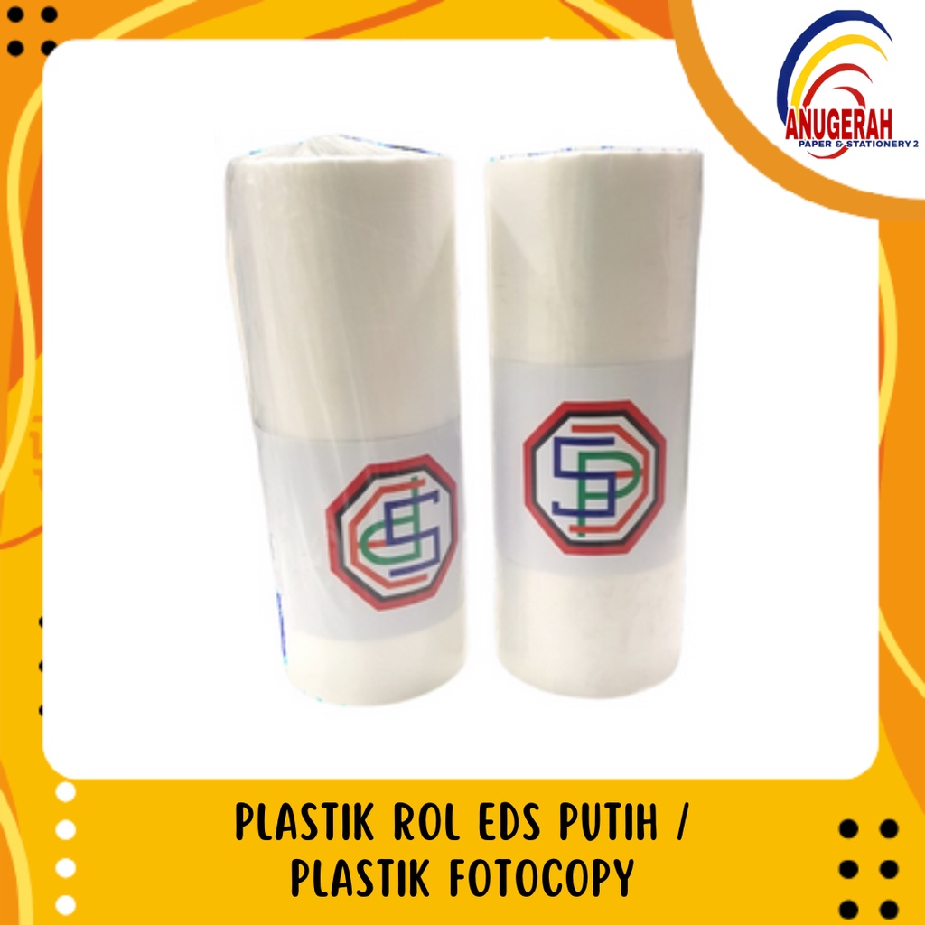 

PLASTIK ROL EDS PUTIH / PLASTIK FOTOCOPY (PCS)
