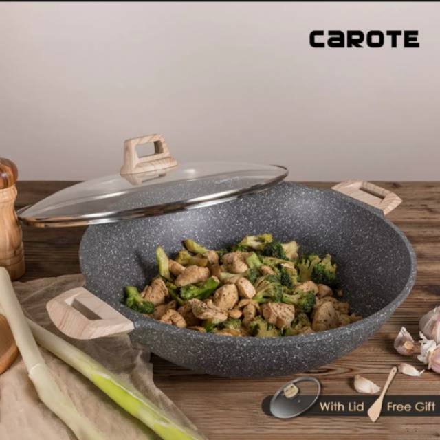 Carote Wok Pan With Lid 40 Cm