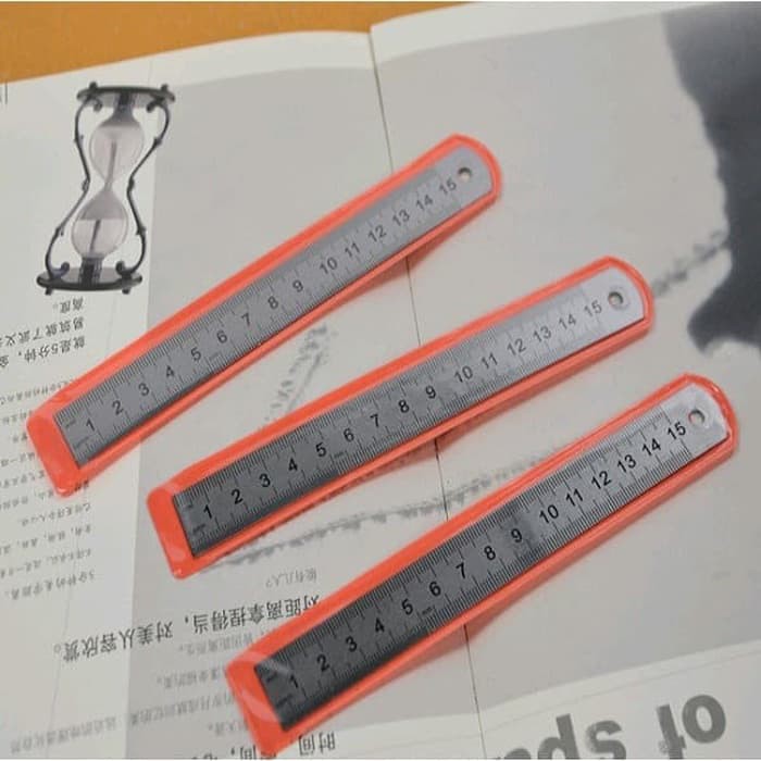 

Penggaris Besi / Stainless Steel Ruler (15cm)
