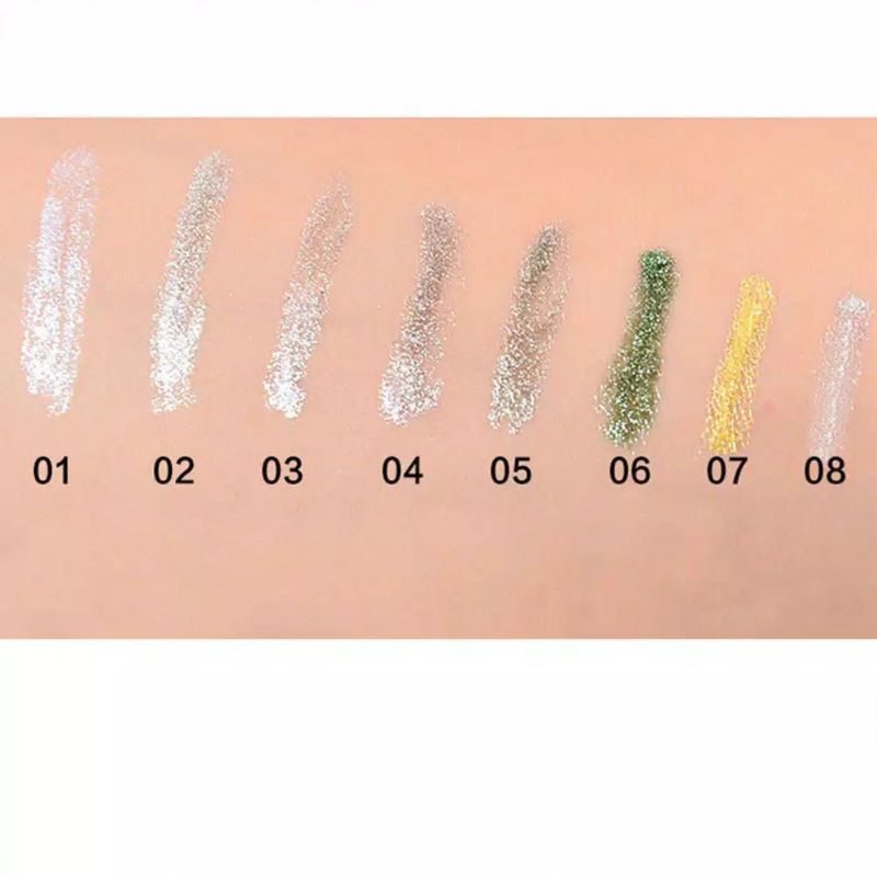 RCS✅ -  Eyeliner glitter warna putih Eyeliner glitter Heng fang EXP 2026 -2027