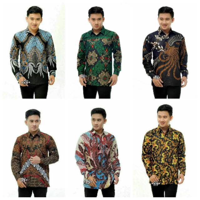 Kemeja Batik Pria - Kemeja Batik Pria Premium - Kemeja Batik Pria Murah - Atasan Batik Pria