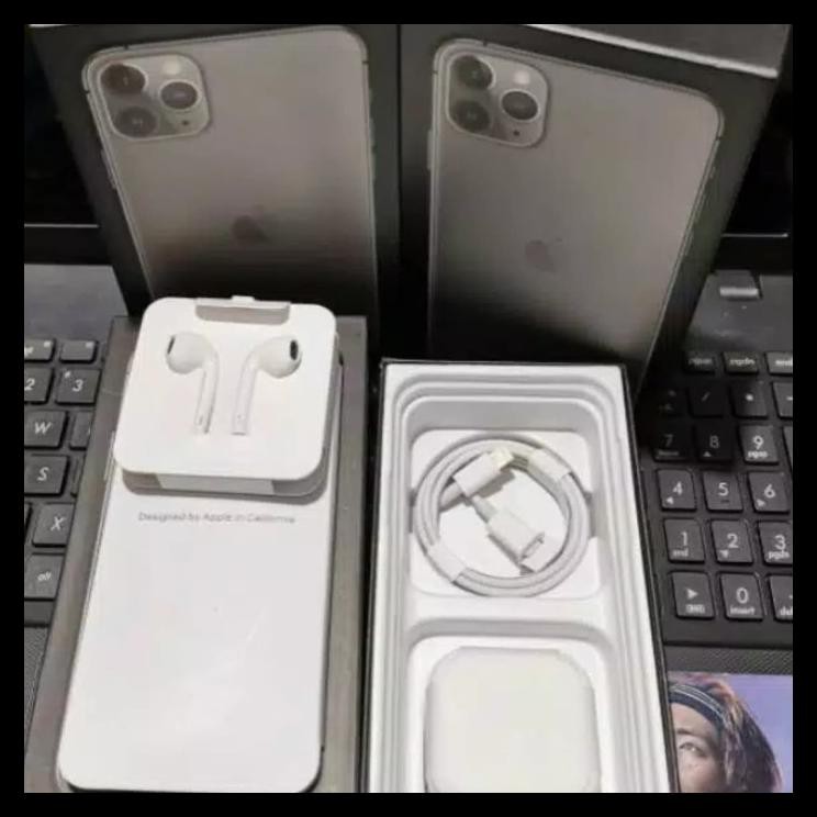 TERMURAH DUS BOX IPHONE 11 PRO/11 PRO MAX FULLSET ACC ORI