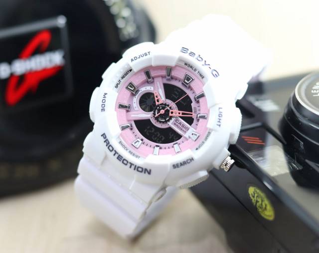 Jam Tangan Wanita Baby-G BA-110 Dual Time