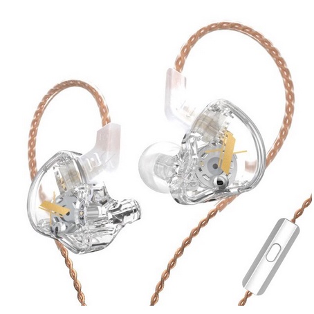 Knowledge Zenith EDX EDX PRO EDX ULTRA Earphones Dynamic HIFI Bass Stage IEM WITH MICROPHONE-CLEAR