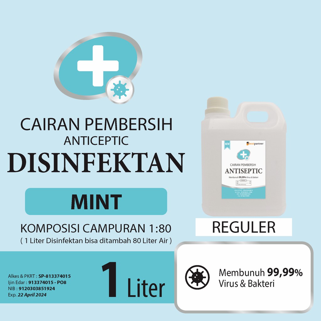 Disinfektan aneka aroma kemasan jirigen 1 liter