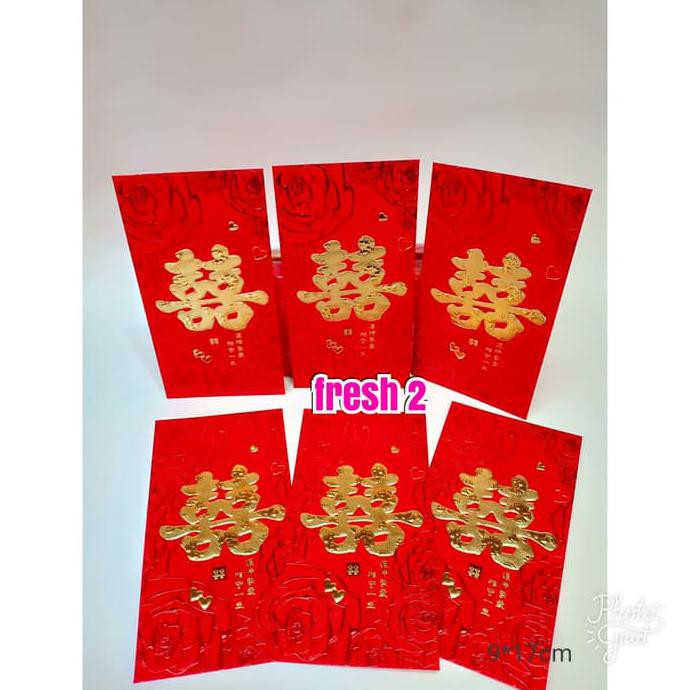 

Produk Unggulan Angpao Shuangxi/Angpao Sangjit/Amplop Wedding