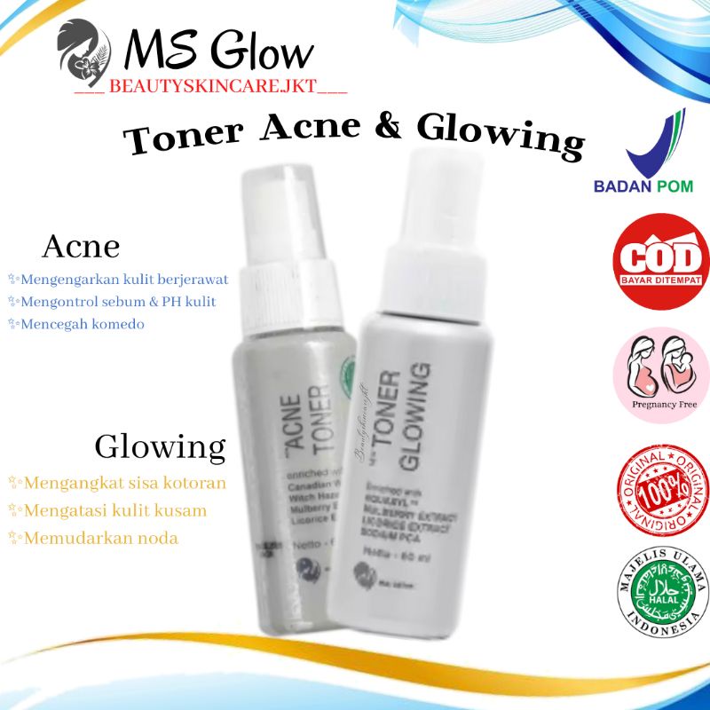 Ms Glow Toner Glowing | Ms Glow Toner Acne