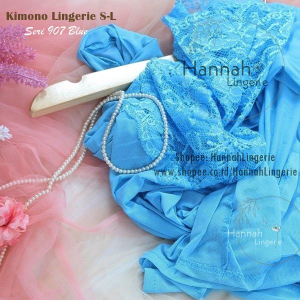 Lingerie Kimono S M L Baju Tidur Seksi Lingerie Transparan Lingerie Wanita Baju Malam Pertama // 907