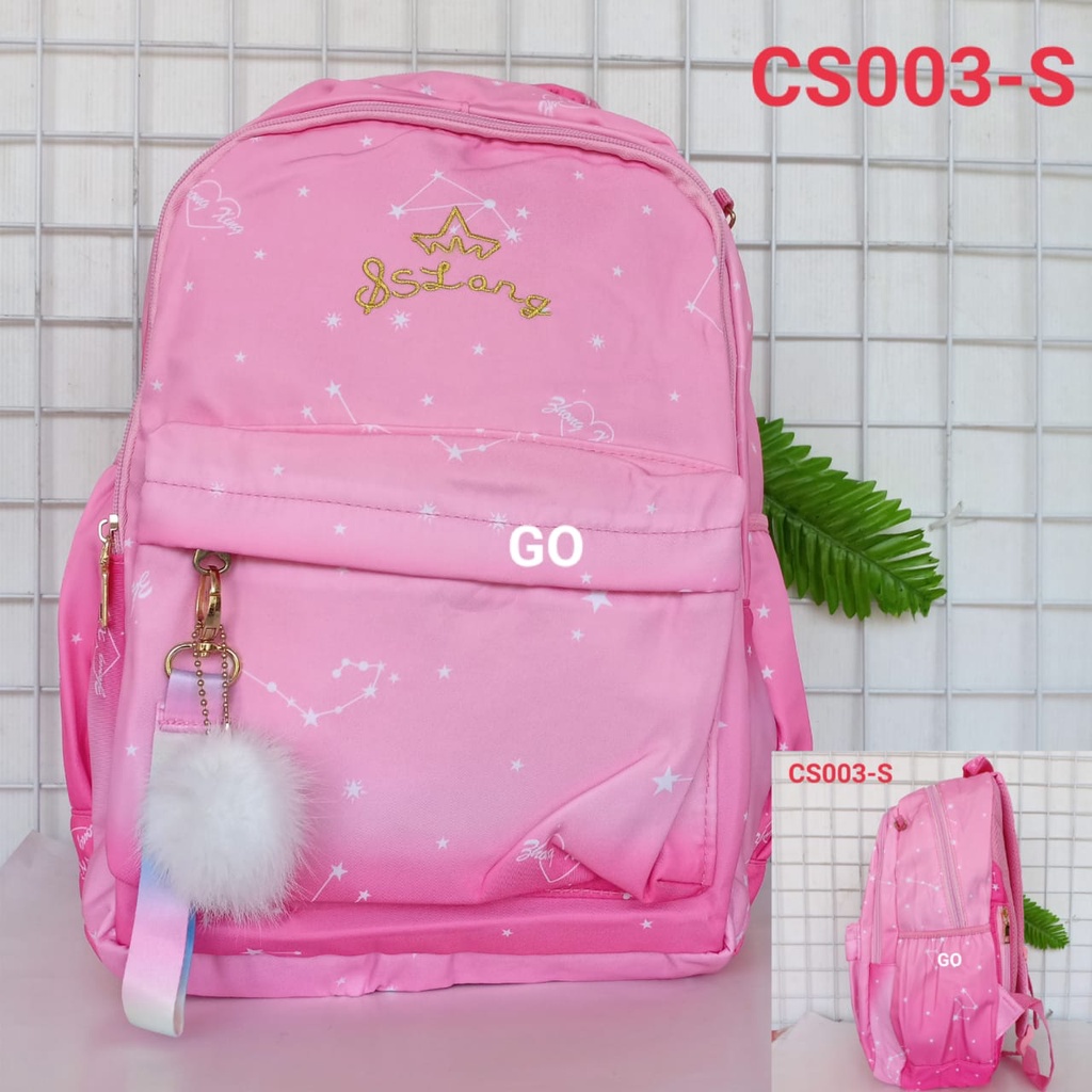 gos TAS RANSEL ALTO ANAK ISLANG Karakter Tas Sekolah Anak Perempuan
