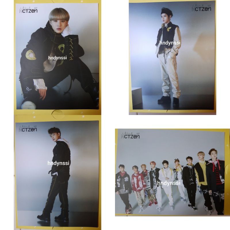 (READY INA) POSTCARD ACE NCT 127 / TAEYONG / JUNGWOO / TAEIL / GROUP