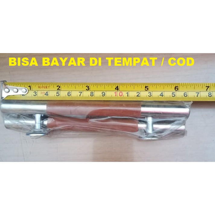 TARIKAN PINTU 2 / HANDLE PINTU 2 MODEL BULAT SPIRAL KAYU / TARIKAN LEMARI PINTU LACI 16CM