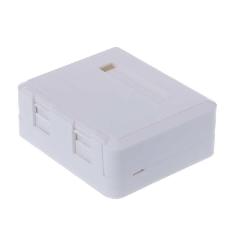 Zzz Dual-port Eterna LAN Gigabit RJ45 Cat6 Outlet Plat Dinding Socket Keystone Faceplate