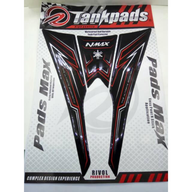 Tankpad Nmax Red Silver