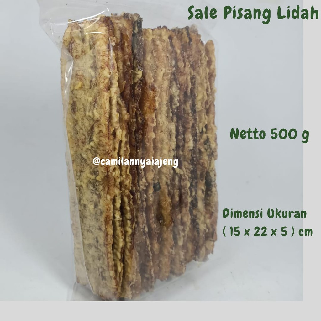 

Sale Pisang Lidah Panjang Mentega Goreng Tepung Crispy Legit Gurih Asli Khas Kebumen