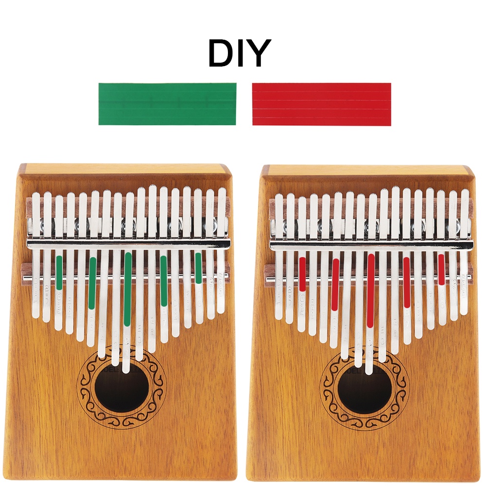 Alat Musik Kalimba 17 Kunci Bahan Kayu Akasia Solid