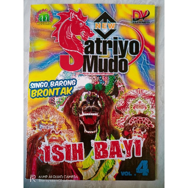 VCD original jaranan Satryo mudo isih bayi
