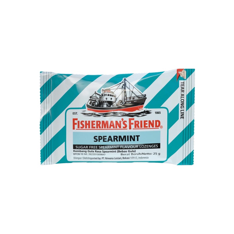 

Fisherman's Candy Sugar Free Spearmint 25G - Alhanan/04