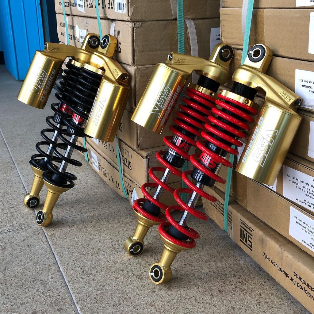 READY SHOCK SHOCKBREKER YSS GOLD SERIES 320 DAN 340 ORIGINAL FOR CB GL MEGAPRO HEREX RX KING WARNA M