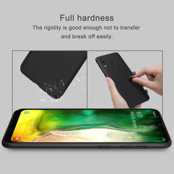 Hard Case SAMSUNG Galaxy A30 Nillkin Frosted Shield Casing Original