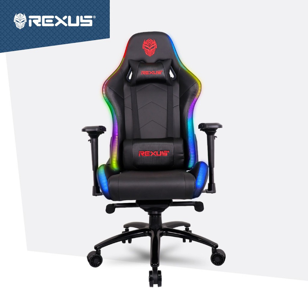 Rexus RGC 103 RGB - Gaming Chair Kursi Bangku Game for Gamer